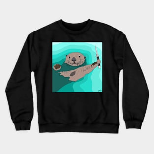 Beware the Treaterous Otter! Crewneck Sweatshirt